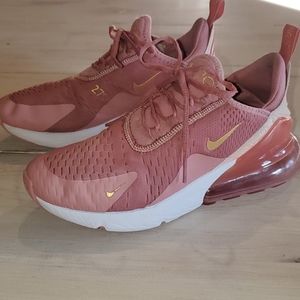Pink sparkly Nike Air Max's